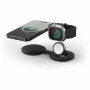 Satechi OntheGo 2-in-1 langaton laturi Qi2:lla, musta, 15W, ST-QTG21K