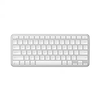 Satechi Slim EX1 Bluetooth-näppäimistö kolmelle laitteelle Mac/Windows-tilakytkimellä (hopea)