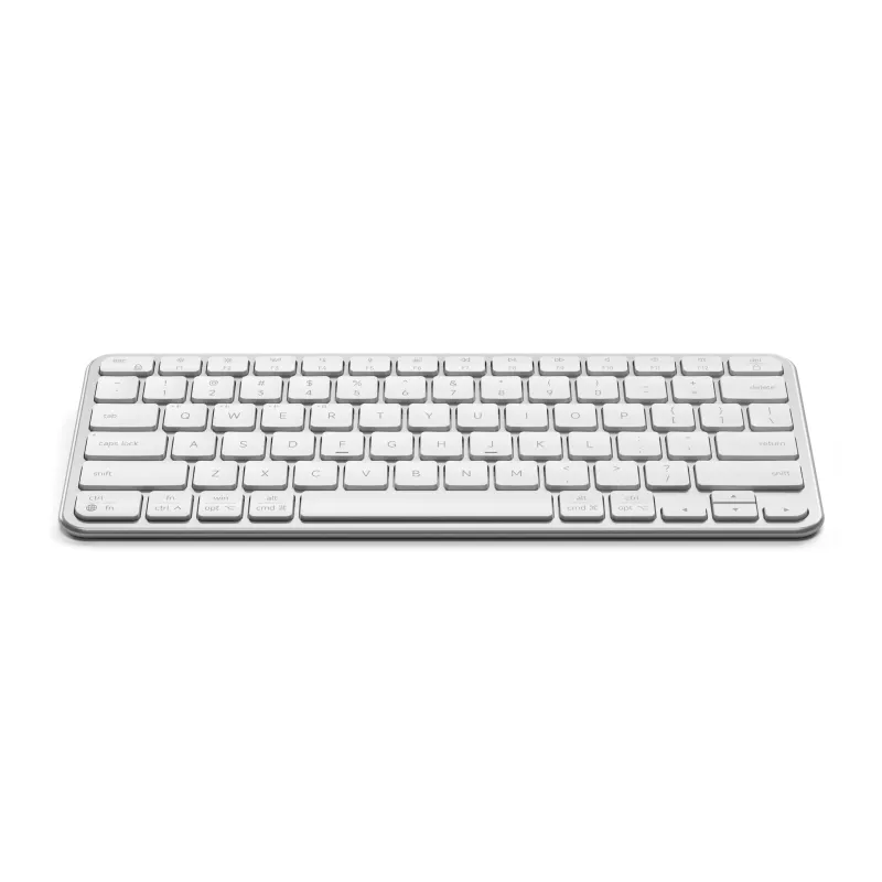 Satechi Slim EX1 Bluetooth-näppäimistö kolmelle laitteelle Mac/Windows-tilakytkimellä (hopea)