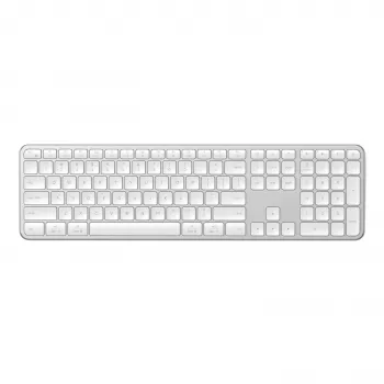 Satechi Slim EX3 langaton Bluetooth-näppäimistö kolmelle laitteelle Mac/Windows-tilakytkimellä (Space Gray)
