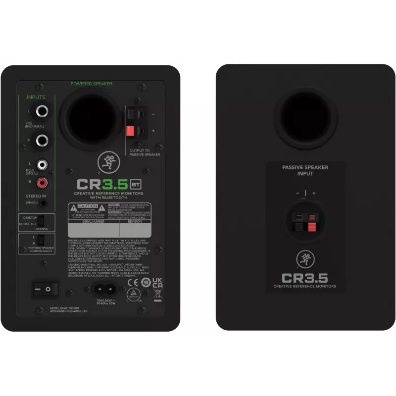 Mackie CR3.5BT aktiiviset studiomonitorit Bluetoothilla