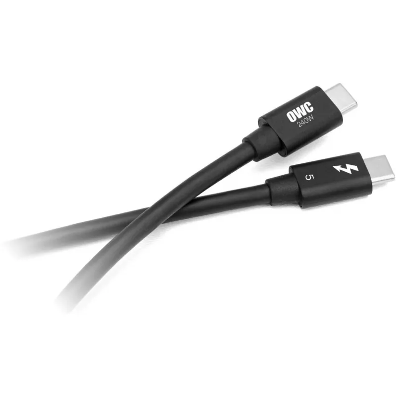 OWC 0,8 metrin Thunderbolt 5 / USB-C -kaapeli