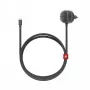 Twelve South PowerCord EU 30W USB-C seinälaturi 1,2 m punotulla kaapelilla (liuskekivi)