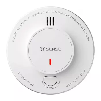 X-Sense SD19 palovaroitin 10 vuoden paristolla, paristokäyttöinen, 122 x 45 mm (ZASXS00156WEU)