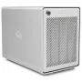 OWC Mercury Elite Pro Quad - kiintolevykotelo - 2,5/3,5 tuuman - Serial ATA III - USB 3.1 Gen 2 Type-C - hopea