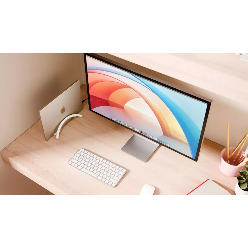 Twelve South BookArc Flex pystysuora kannettavan tietokoneen teline MacBookille - valkoinen