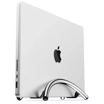 Twelve South BookArc Flex pystysuora kannettavan tietokoneen teline MacBookille - kromi
