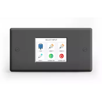 Wyrestorm TS-280-EU 2,8 tuuman LCD-kosketuspaneeli - musta