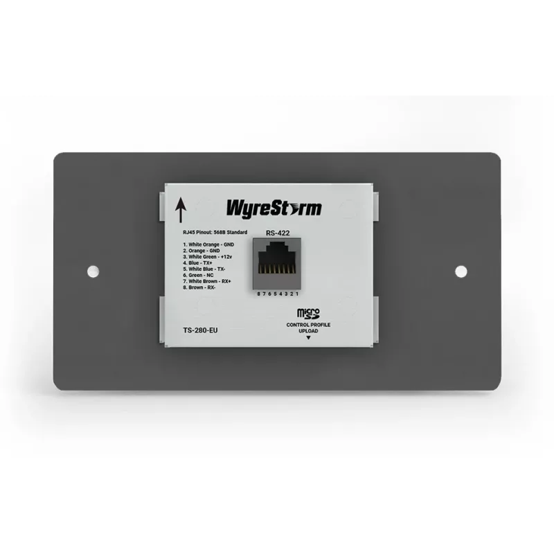 Wyrestorm TS-280-EU 2,8 tuuman LCD-kosketuspaneeli - musta