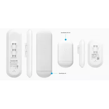 Ubiquiti NanoStation AC loco NS-5ACL - langaton tukiasema - AirMax ac - 5 GHz (5 kpl:n pakkaus)