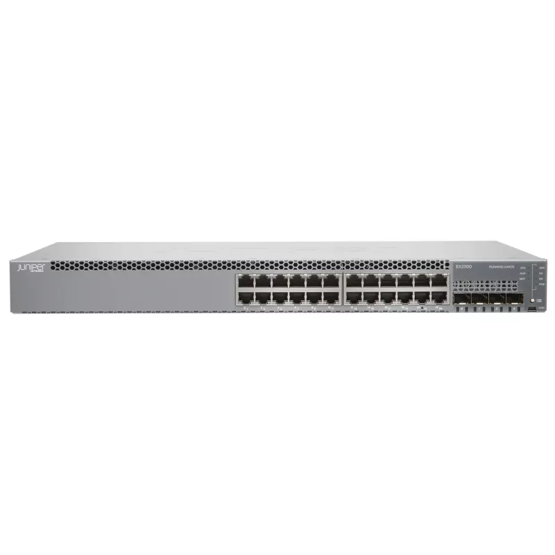 Juniper EX Series EX2300-24P - kytkin - L3 - hallittava - 24 x 10/100/1000 (PoE+)