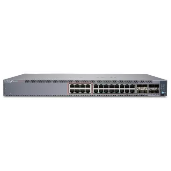Juniper EX Series EX4100-24MP - kytkin - L3 - hallittava - 8 x 100/1G/2,5G/5G/10GBase-T + 16 x 1Gb Ethernet + 4 x 1/10 Gigabit (Uplink)