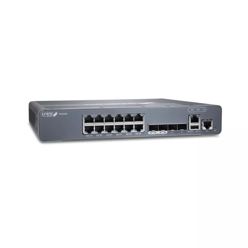 Juniper EX Series EX4000-12T kytkin - L3 hallittava - 12 porttia Gigabit PoE+