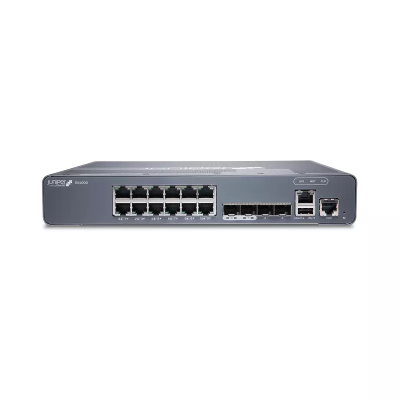 Juniper EX Series EX4000-12T kytkin - L3 hallittava - 12 porttia Gigabit PoE+