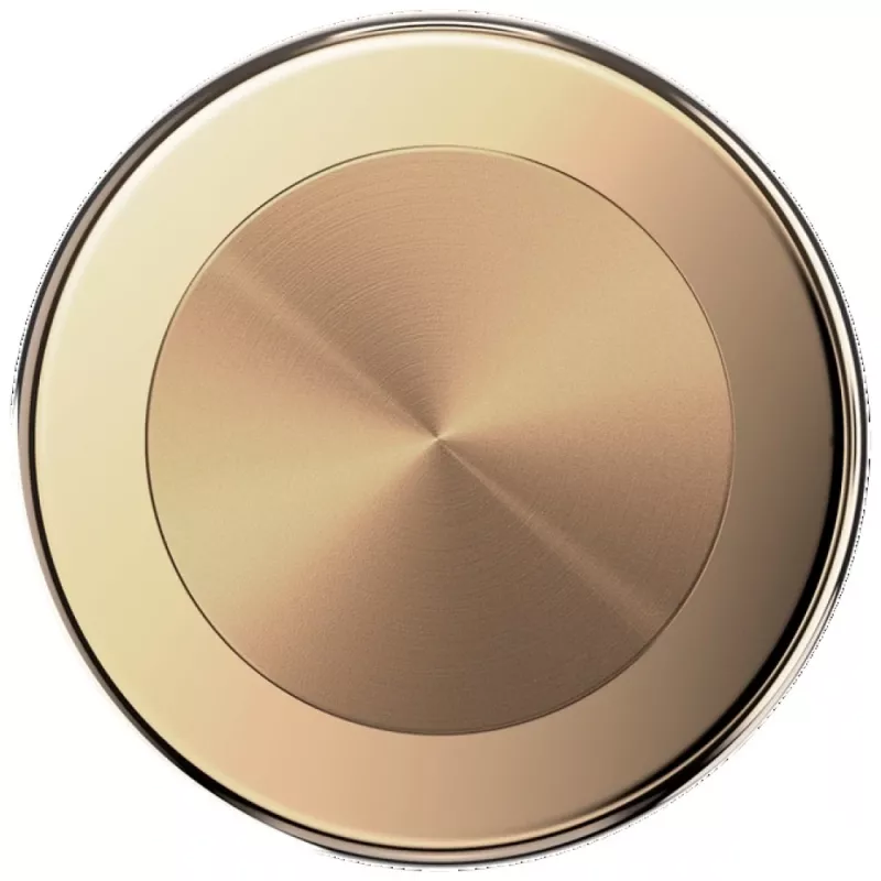 Popsockets Round Radial Gold Aluminum MagSafe -puhelintuki ja -teline kulta 807259