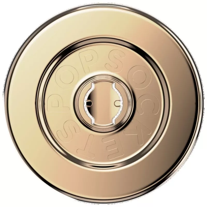 Popsockets Round Radial Gold Aluminum MagSafe -puhelintuki ja -teline kulta 807259