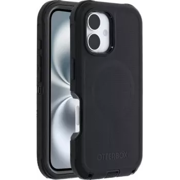 OtterBox Defender Series XT MagSafe -kotelo Apple iPhone 16:lle - musta