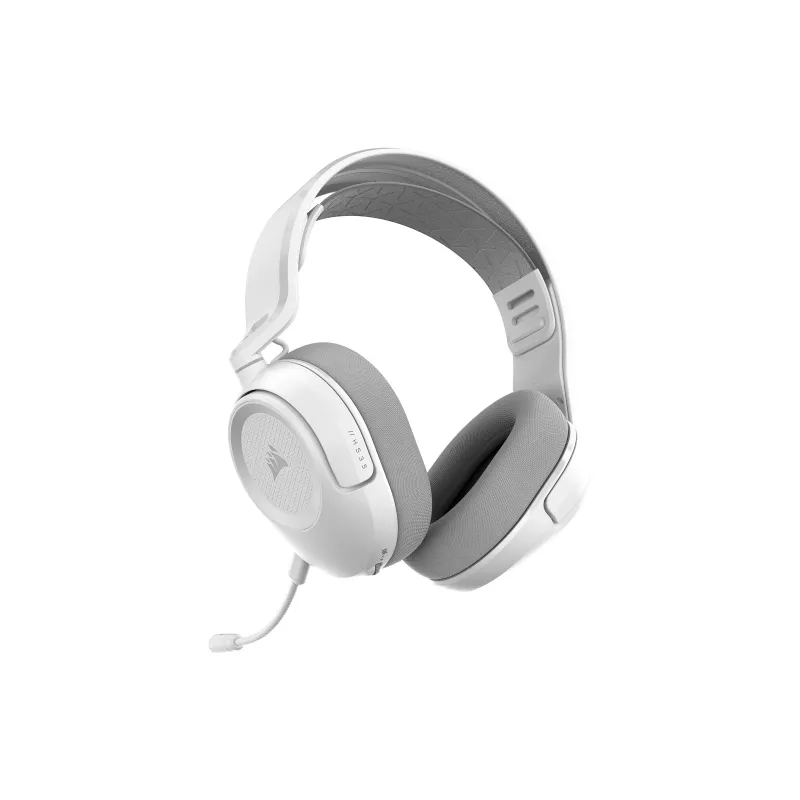 CORSAIR HS35 v3 Wireless -kuulokemikrofoni valkoinen
