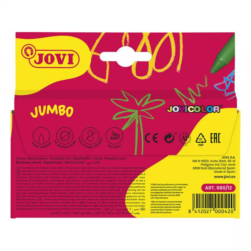 Jovi vahaliidut Jumbo sekalaiset 12 kpl:n pakkaus