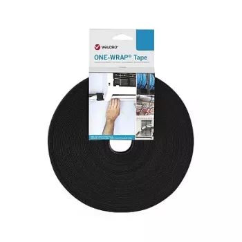 VELCRO One Wrap nauha 25 m 25 mm musta VEL-OW64153