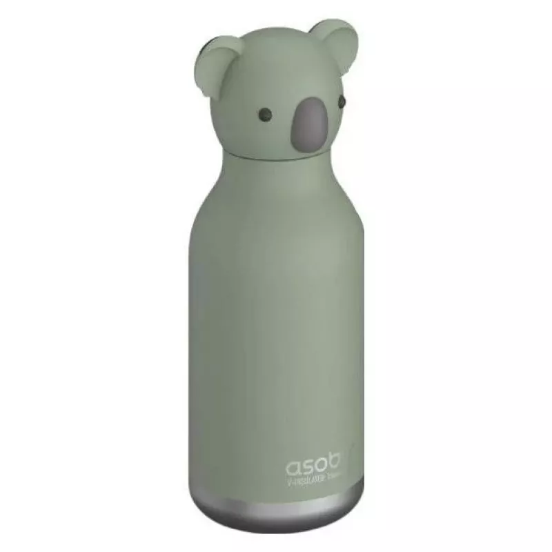 Asobu Bestie Koala 460 ml ruostumaton teräspullo