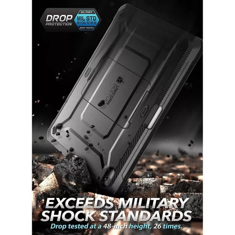 Supcase Unicorn Beetle Pro iPad 11 2025/ 10.9 2022 musta