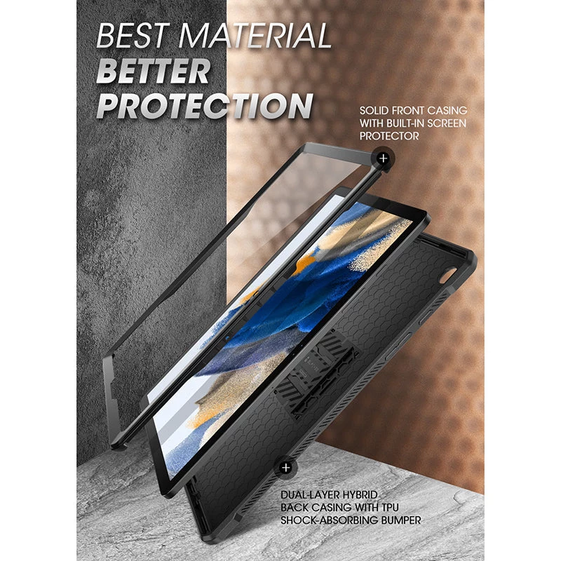 SUPCASE Unicorn Beetle Pro jykevä kotelo Samsung Galaxy Tab A9+ Plus 11.0 (2023) - musta