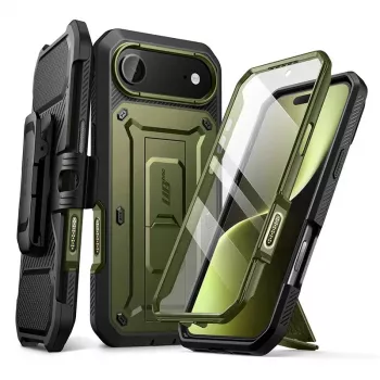 SUPCASE Unicorn Beetle PRO jykevä kotelo Apple iPhone Air, tummanvihreä (Guldan)