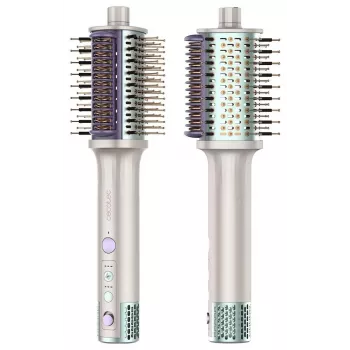 Cecotec CeramicCare Allin1 kuumailmaharja, 1500 W, 4-in-1: hiustenkuivaaja, muotoilulaite, ilmaharja ja suoristusharja