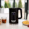 Cecotec ThermoSense 500 Touch sähkökäyttöinen vedenkeitin, 1,7 L, 2200 W, musta