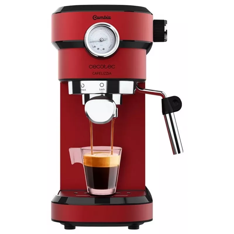 Cecotec Cafelizzia 790 Shiny Pro espressokeitin, 20 bar, 1350 W, musta
