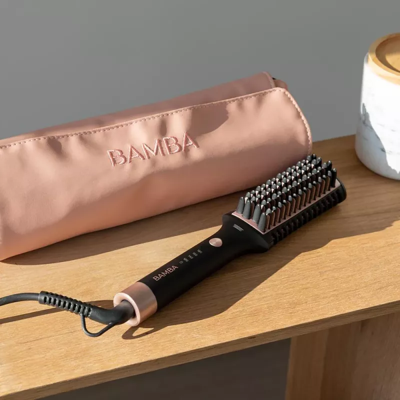 Cecotec InstantCare 1200 Look Brush hiustenkuivausharja - 1200W, ionit, keramiikka, soikea