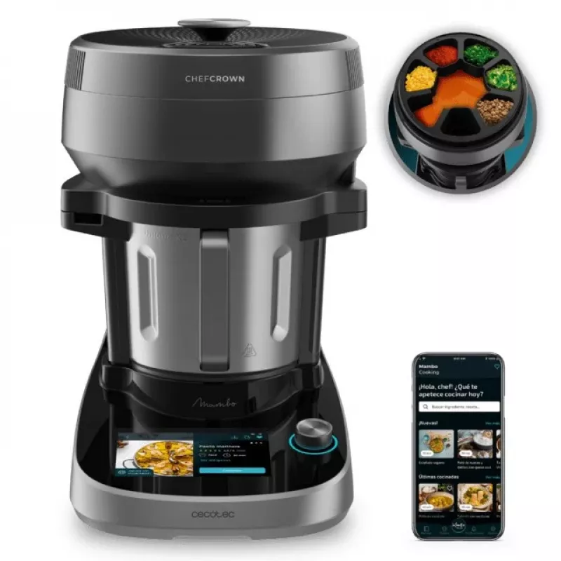 Cecotec Mambo CooKing Unique monitoiminen keittiökone 1700 W