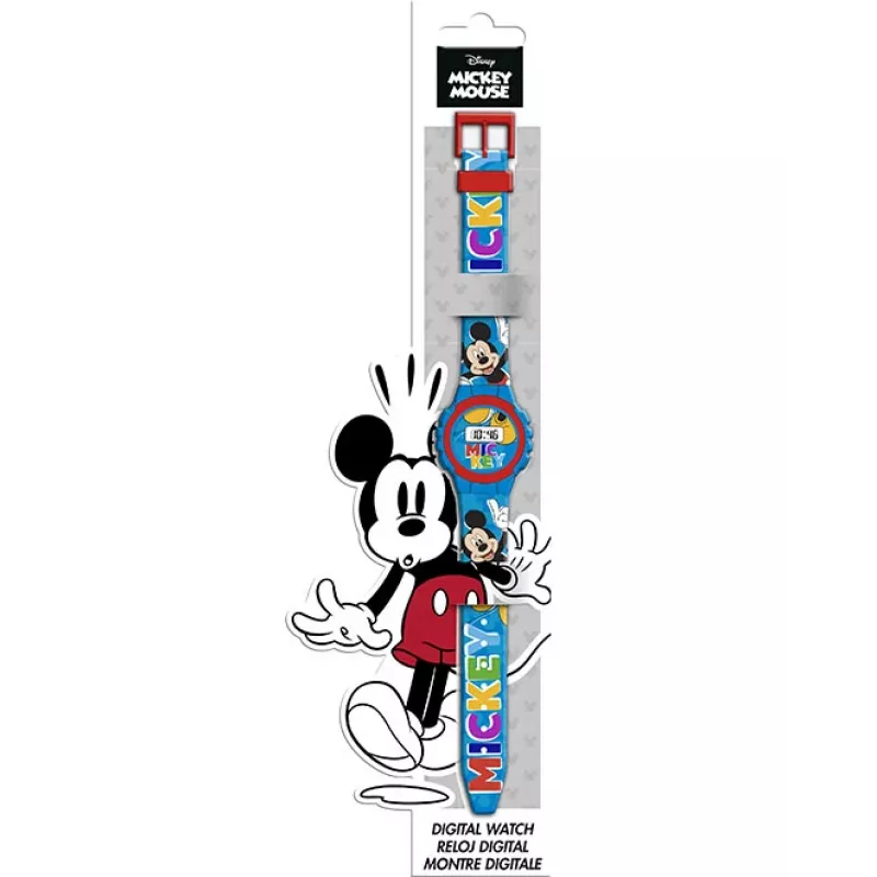 KIDS-digitaalikello lapsille Mickey Mouse MK4164