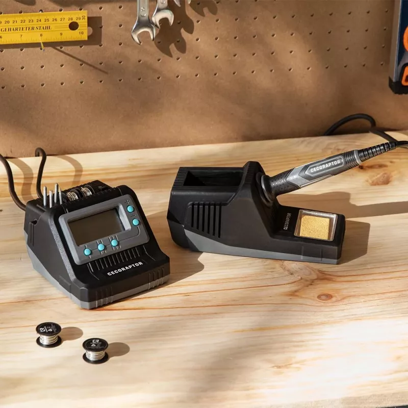 Cecotec Cecoraptor Perfect Solderstation 600 Advance juotosasema 60W digitaalinen LED