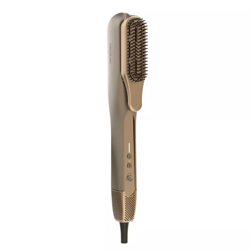 Cecotec AirLisse 2in1 ForceDry Duo hiustensuoristaja ja -kuivaaja, musta/rosekulta