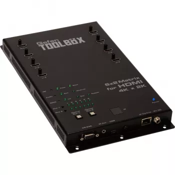 Gefen GefenToolBox 6x2 -matriisi HDMI 4Kx2K:lle - video/äänikytkin