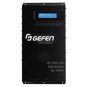 Gefen GefenToolBox 6x2 -matriisi HDMI 4Kx2K:lle - video/äänikytkin
