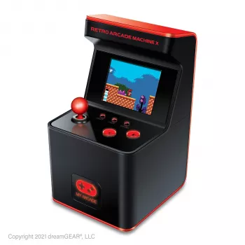 DreamGear My Arcade Retro Arcade Machine X - kannettava mini-pelihalli yli 300 pelillä