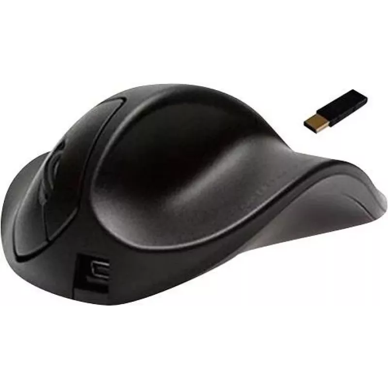 Hippus HandShoeMouse oikea medium - pystyhiiri - oikeakätisille - laser - 3 painiketta - langaton - USB-vastaanotin