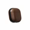 NOMAD GOODS Modern Leather -kotelo Apple AirPods 4 -kuulokkeille, ruskea