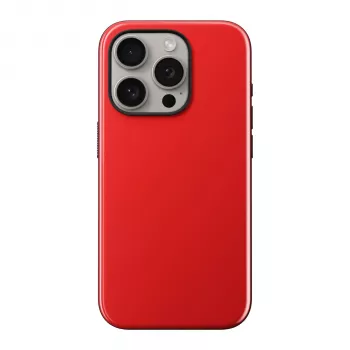 Nomad Sport -kotelo iPhone 15 Pro -puhelimelle, Night Watch Red