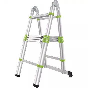 FIELDMANN FZZ 4003 teleskooppitikkaat 3,2 m, askelmat 1,6 m