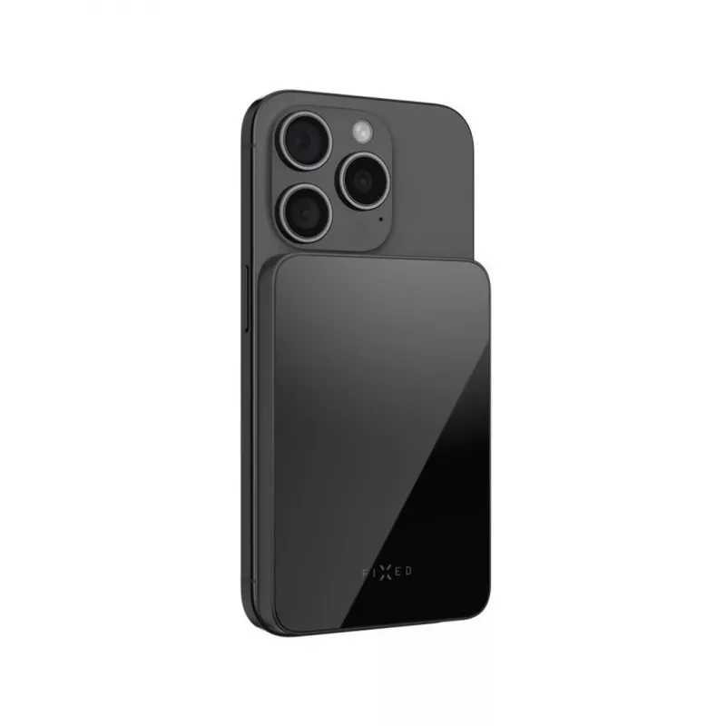 Fixed MagZen 5 Crystal Qi2 Standard 5000 mAh musta