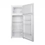 CHiQ CTM216LWD vapaasti seisova jää-pakastinyhdistelmä 211L kokonaistilavuus, 170L jääkaappi, 41L pakastin, valkoinen, LED-valaistus, vaihdettava oven kätisyys, energialuokka D