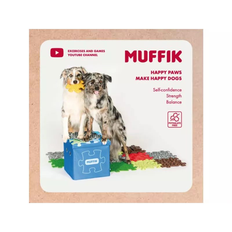 Muffik Ortopedinen sensorinen mattosarja 8-in-1 koirille MFK-069