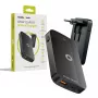 Mobile Origin 65W GaN Slim Dual USB-C Single USB-A musta seinälaturi