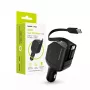 Mobile Origin 90W autolaturi CA22 USB-C+USB-A ja 2x 60cm kaapelit