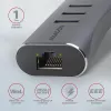 AXAGON HMA-GL3AP moniporttikeskitin USB 3.0 Type-A Gbit LAN 3x USB-A
