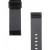 Taktinen nahkaranneke 22mm musta